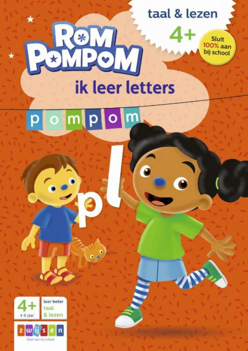 Wpg uitgevers Rompompom J'apprends les lettres 4+