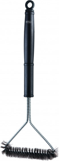 Rösle Cleaning Brush barbecue 42,5 cm en acier inoxydable noir