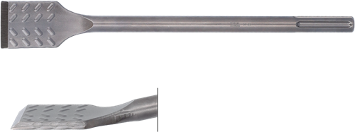 Rotec 215.1116 Burin à carrelage courbé sds-max 'v-breaker' - 215.1116