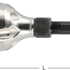 Rotec 450.1095 hm ébavureur à extrémité filetée - 450.1095