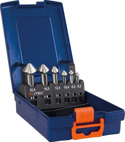 Rotec 6 pièces. cass.galvanisé.hss 6,3 8,3 10,4 12,4 16,5 20,5 xtr. - 9003001