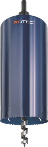 Foret de pénétration de toit Rotec 130x300mm 4-6tpi incl. perceuse + adaptateur 6kt - 5291302 - 529.1302