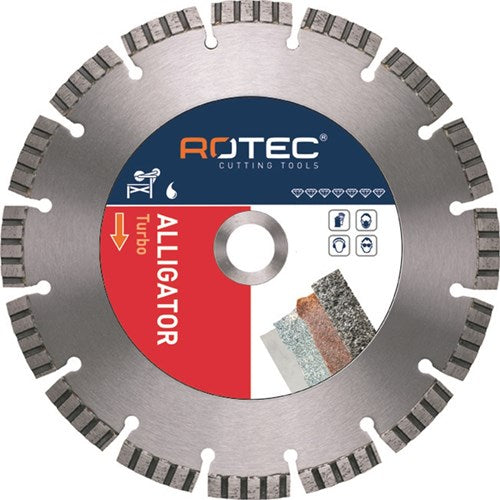 Rotec scie diamantée alligator 180 22.23 - 7051803