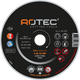 Grand disque à tronçonner Rotec pour l'acier | 350 x 3,0 x 25,40 mm 786.3502