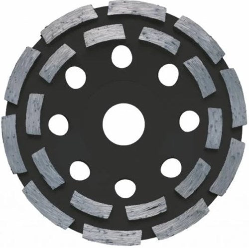 Rotec meule boisseau ligne noire double rangée 125 22.23 - 7511253 - 751.1253