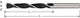Foret à bois mécanique Rotec 3,0x33 61 mm - 10 pièce(s) - 2350301