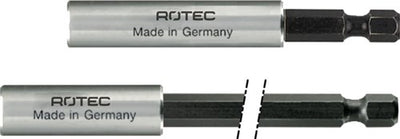 Rotec magnétique. porte-embout e6,3x200mm - douille 10,0x35mm, avec anneau en C - 8180035 - 818.0035