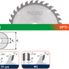Lame de scie circulaire Rotec opti-line hm pour machines portatives | ø160x2,2x20 | z=48 | tf-uni - 553.0132