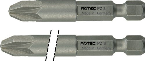 Rotec pro power bit pz 1 l=127mm e 6.3 basic - 805.00131 - 805.00131
