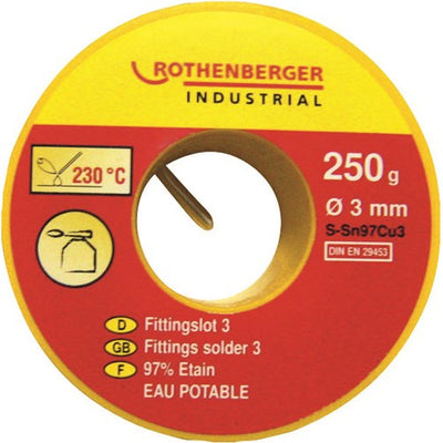Soudure radio Rothenberger, 30g - 1000002350 1000002350