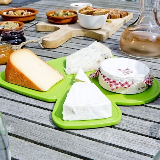 Plateau puzzle à fromage Royal VKB vert olive