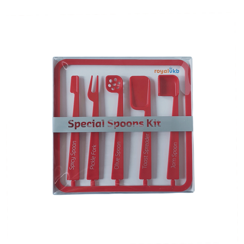Kit cuillères spéciales Abi royal vkb rouge