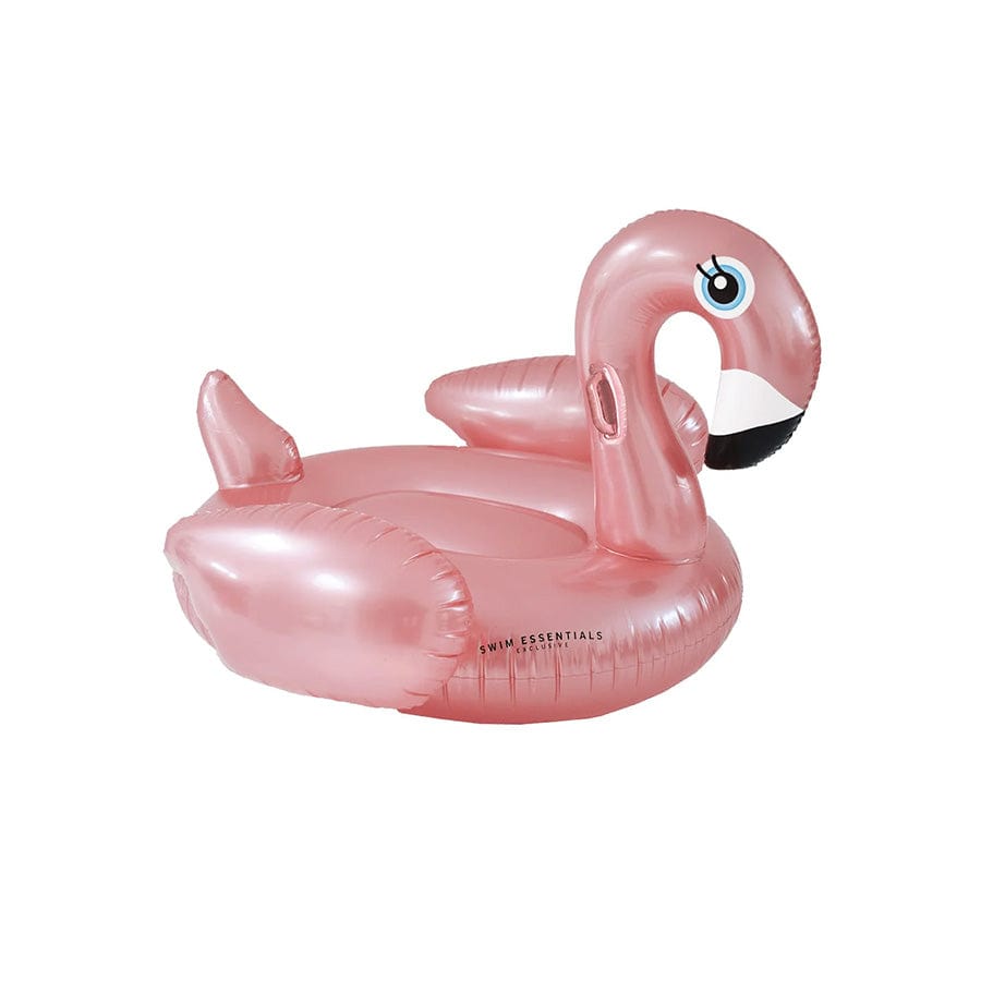 Dreamscape | Flamingo gonflable en or rosé xxl