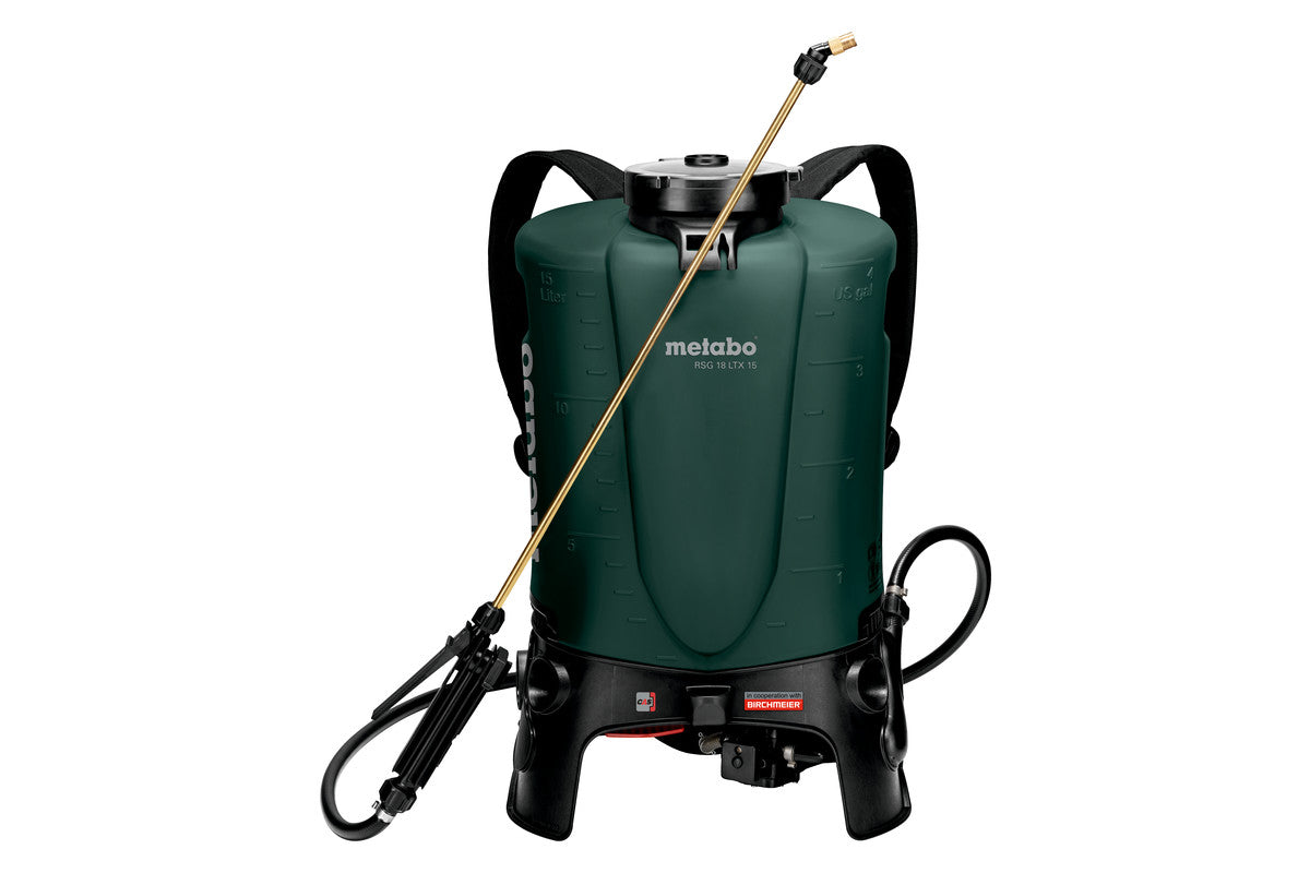 Metabo rsg18 ltx15 | pulvérisateur à dos à batterie | sans chargeur de batterie - 602038850