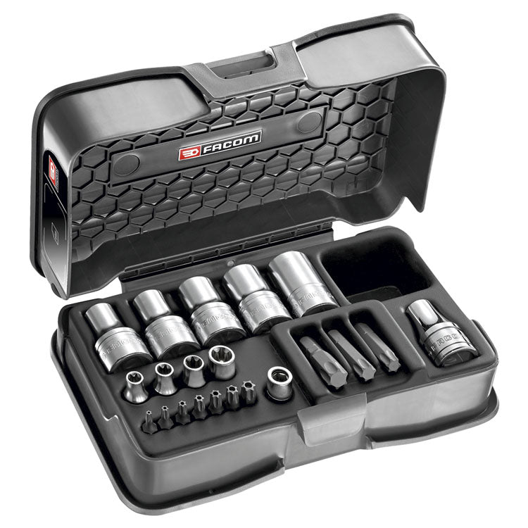 Coffret Facom avec douilles et embouts Torx