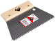 Truelle simple Rubi | 18cm 3x3mm | manche en bois - 71923