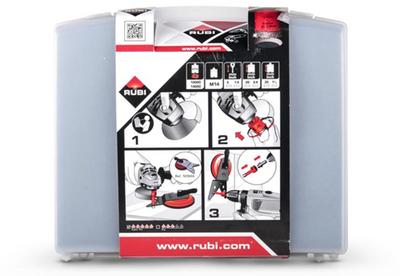 Kit Rubi avec lame de scie TCR et forets drygres | y compris cas - 68923