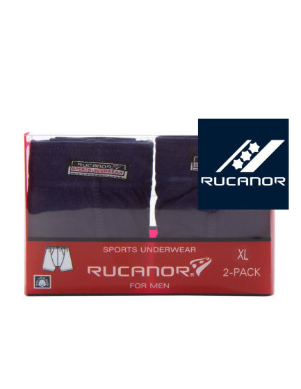 Rucanor Underwear Boxer 2 pack hommes noirs taille s