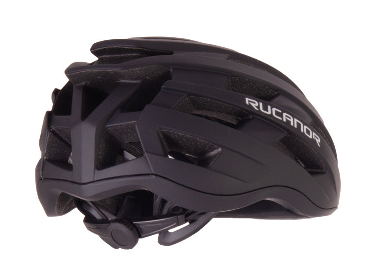 Rucanor Grav Bicycle Casque MTB et Bike Black Réglable Taille 58-61 cm (L)