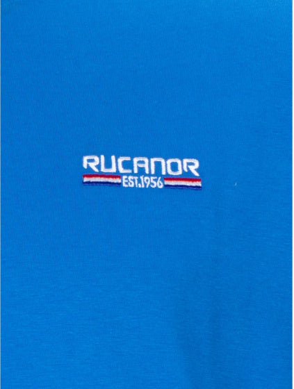 Rucanor Raffi Basic Shirt Round Hals Men Blue Taille xxl