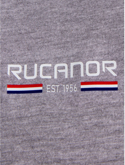 Rucanor Raffi Basic Shirt Round Hals Men Grey Taille xxl