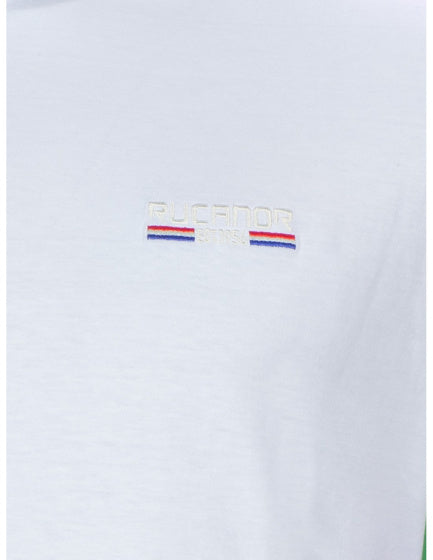 Rucanor Raffi Basic Shirt Round Hals Men White Taille xxl
