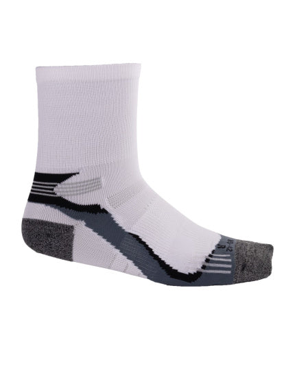 Rucanor Running Choches Long 2 pack White Grey Taille 43-46