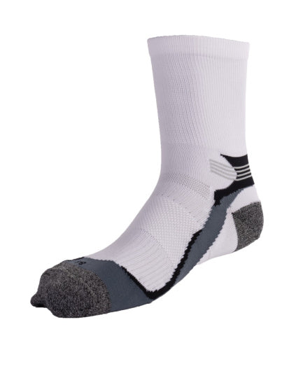 Rucanor Running Choches Long 2 pack White Grey Taille 35-38