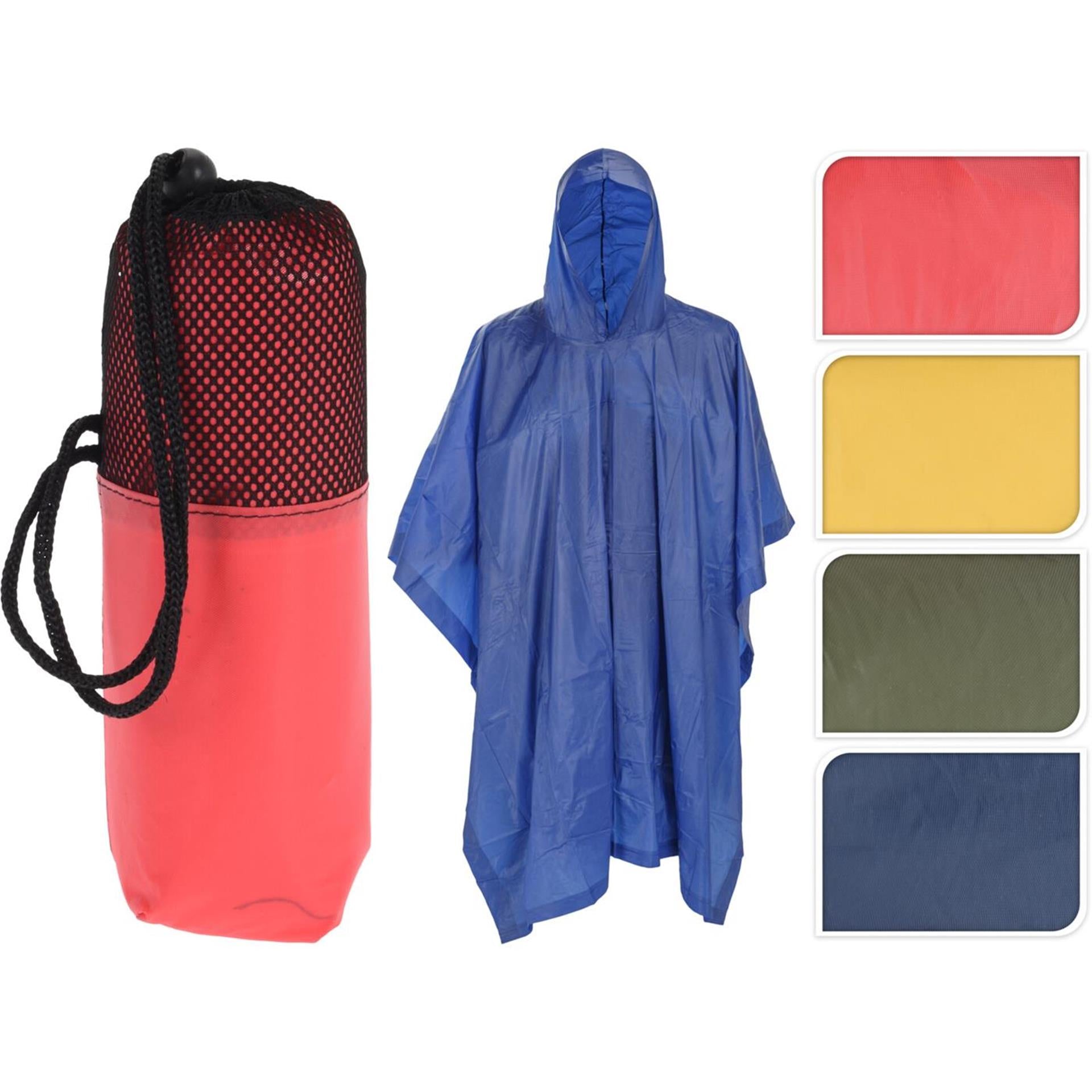 Poncho de pluie adultes dans un sac de rangement