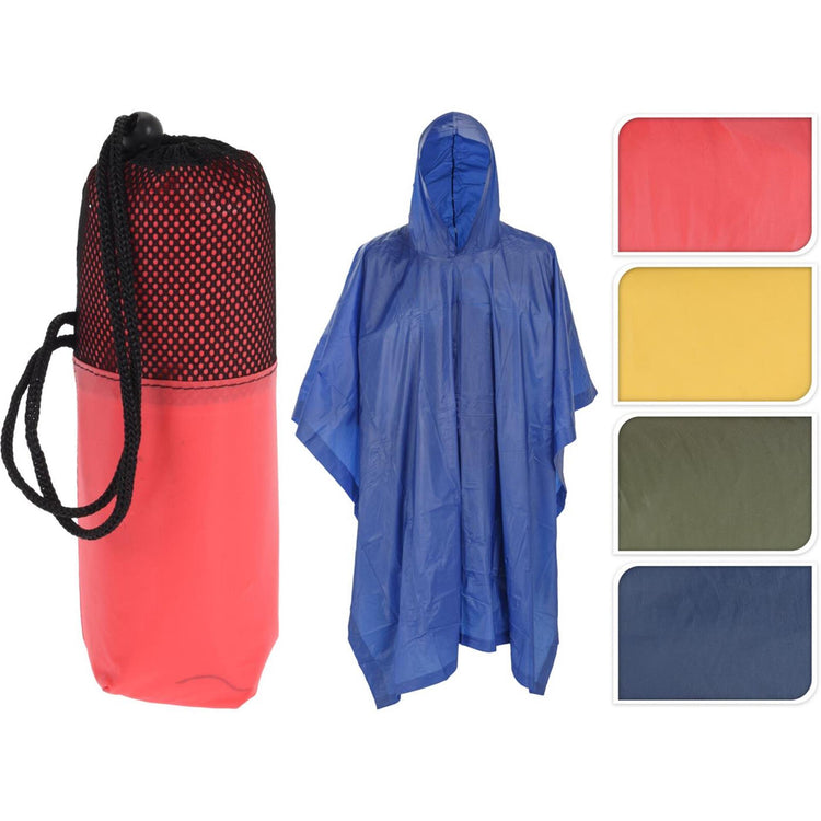 Poncho de pluie adultes dans un sac de rangement