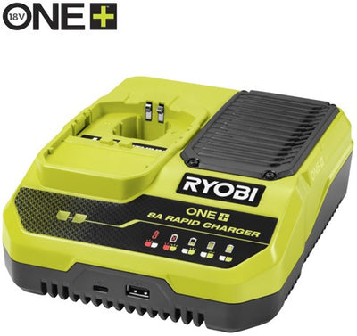 Ryobi rc18180 | Chargeur rapide 18v vitesse de charge 8.0 - 5133006262