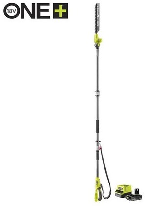 Taille-haie télescopique Ryobi ry18pht40a-120 | 18v | y compris batterie et chargeur - 5133006991