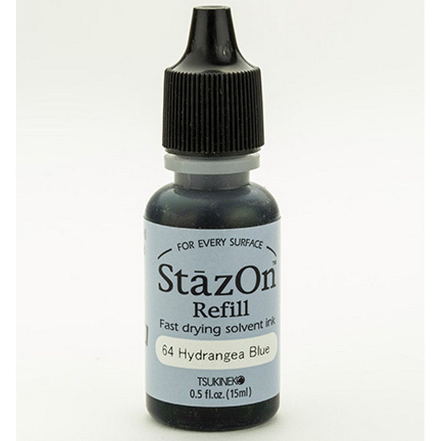 Tsukineko • stazon reinker recharge encre bleu hortensia
