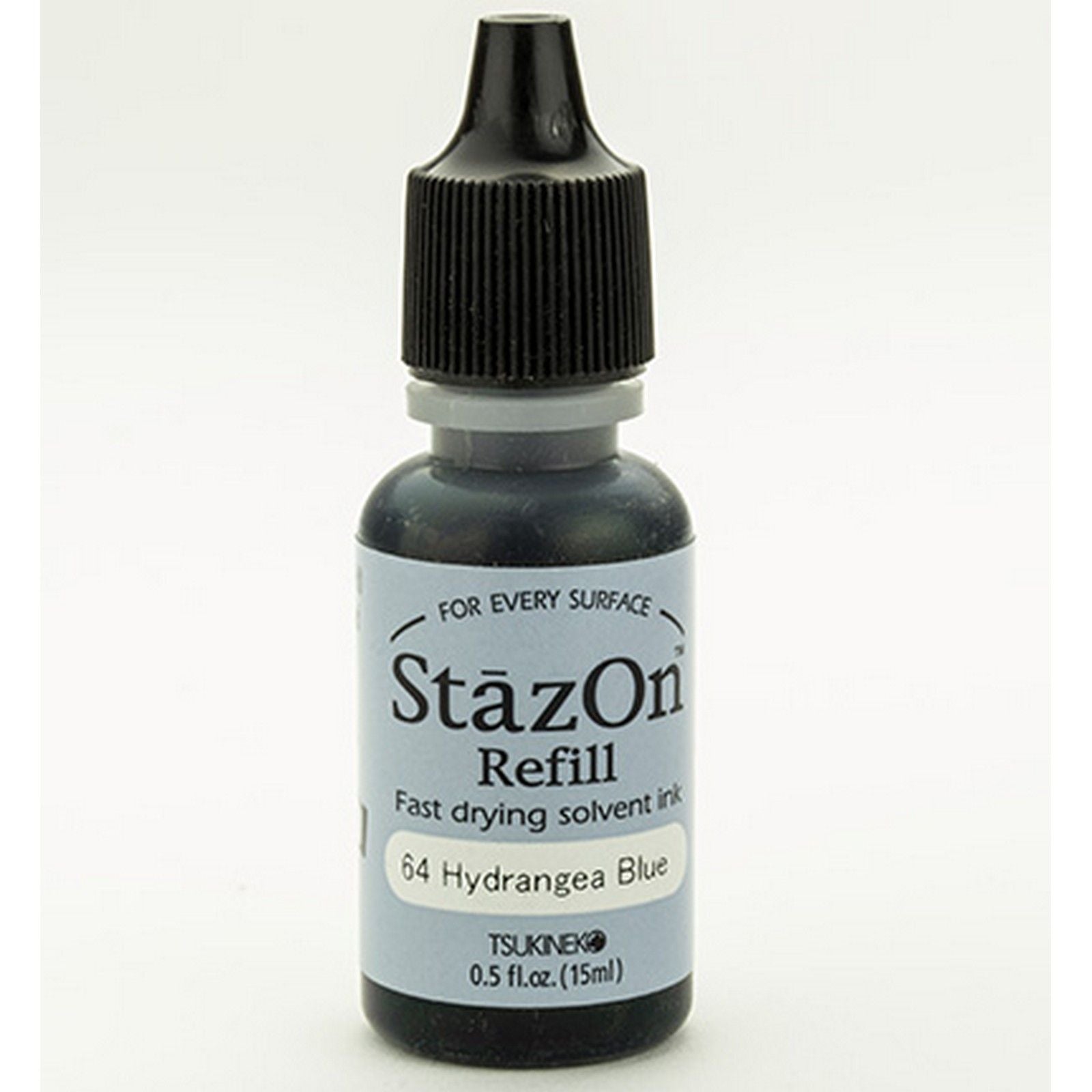Tsukineko • stazon reinker recharge encre bleu hortensia