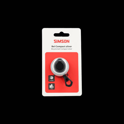 Simson cloche compacte argent