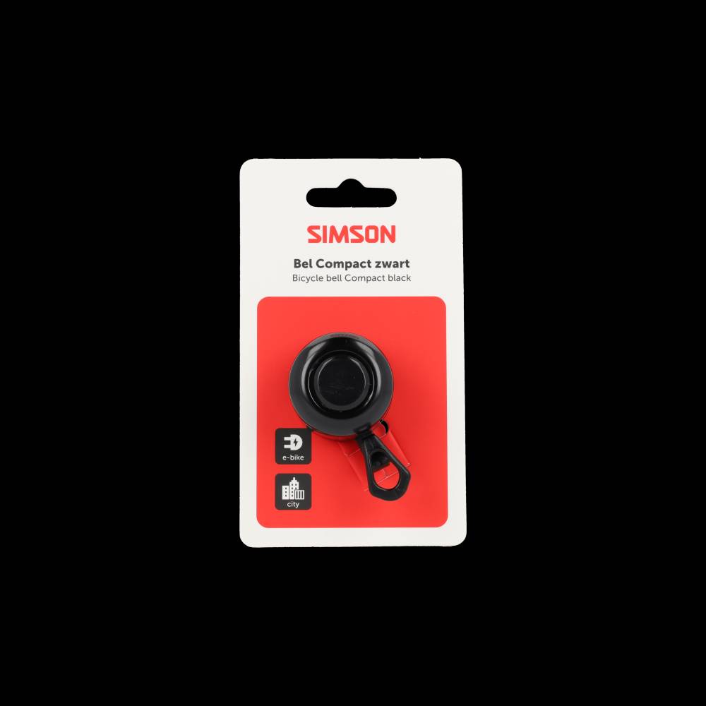 Simson cloche compacte noir