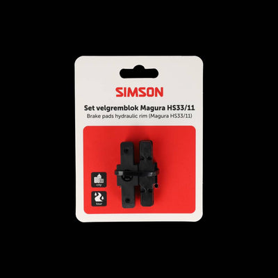 Plaquettes de frein Simson frein sur jante hydraulique magura hs33 hs11