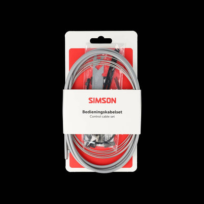 Jeu de câbles de vitesses Simson Shimano Nexus 4 7 8 gris acier inoxydable