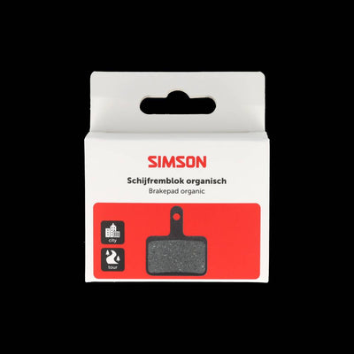 Plaquettes de frein à disque Simson organiques Shimano Tektro