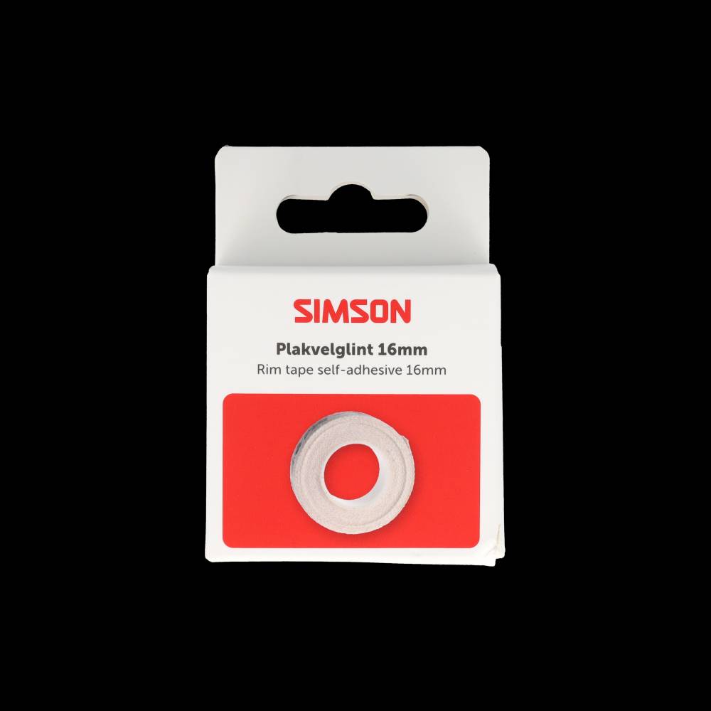 Fond de jante adhésif Simson largeur 16 mm