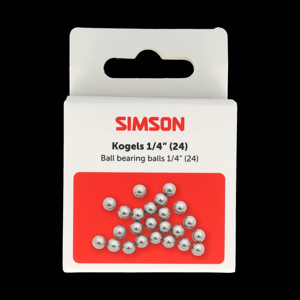 Balles Simson 1 4 24 pièces