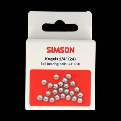 Balles Simson 1 4 24 pièces