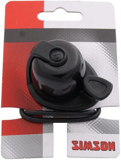 Cloche à vélo Simson Allure noir-noir sur carte