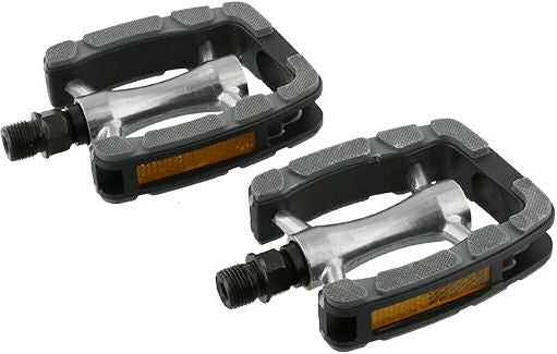Jeu de pédales Elegant Comfort 9 16 pouces gris noir