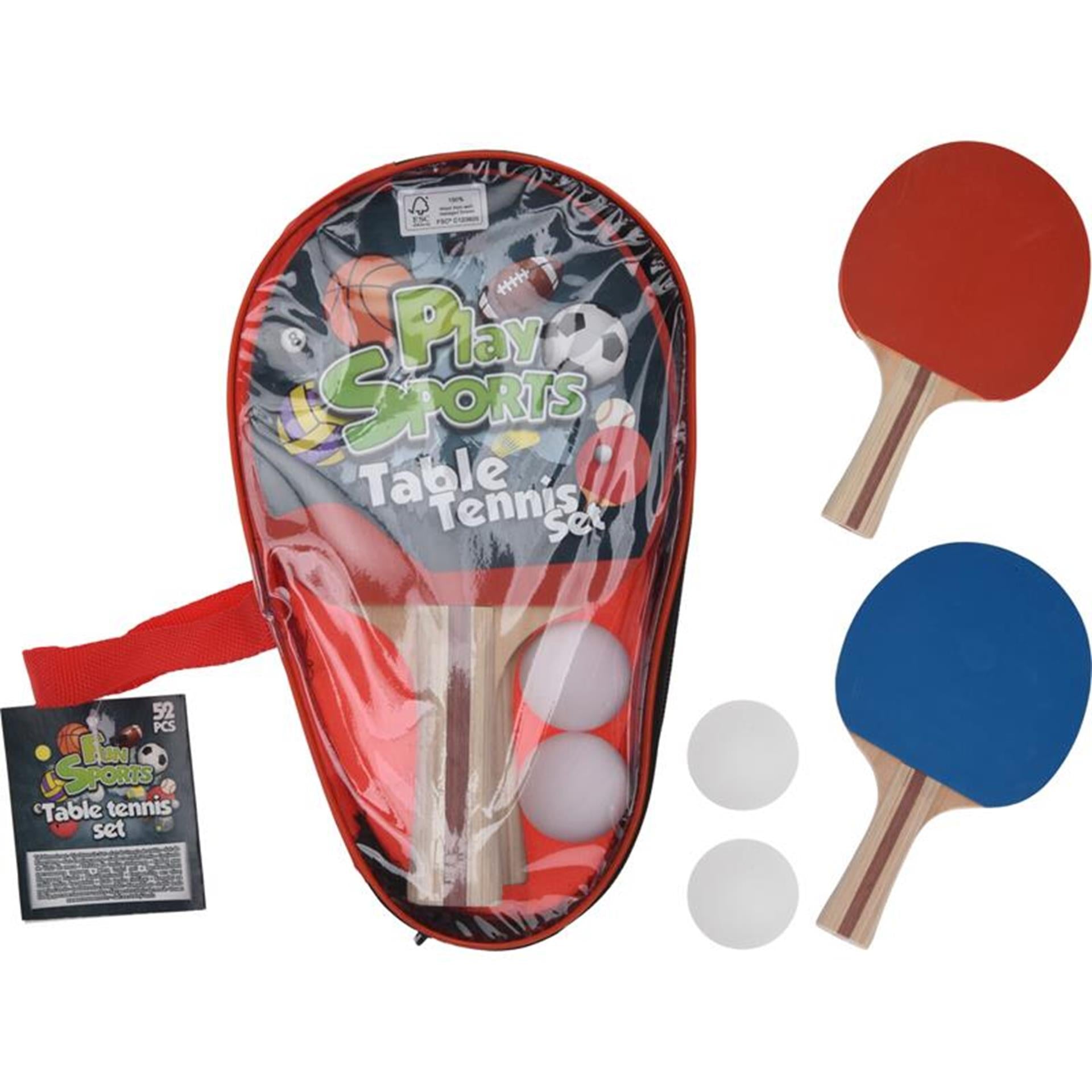 Set de tennis de table 4 pièces