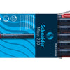 Schneider marqueur permanent 230 rond rouge 10 pcs