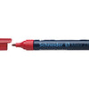 Schneider marqueur permanent 230 rond rouge 10 pcs