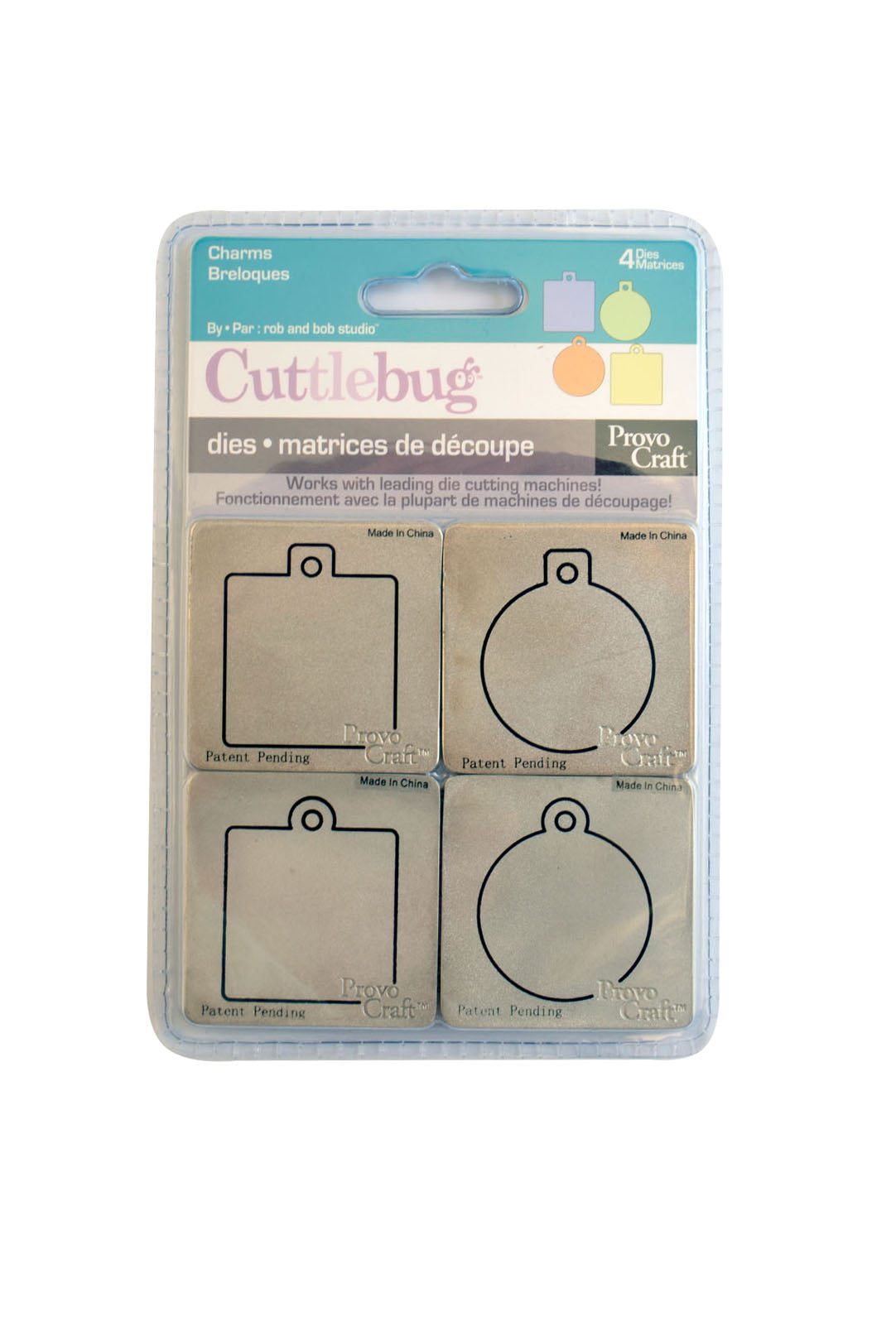 Cricut • matrices cuttlebug 4pcs breloques assorties