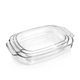 Sänger set de plats à four en verre rectangulaire 3 pièces