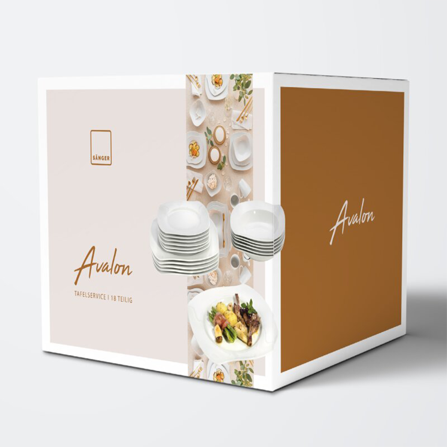Sänger service de table avalon 18 pièces